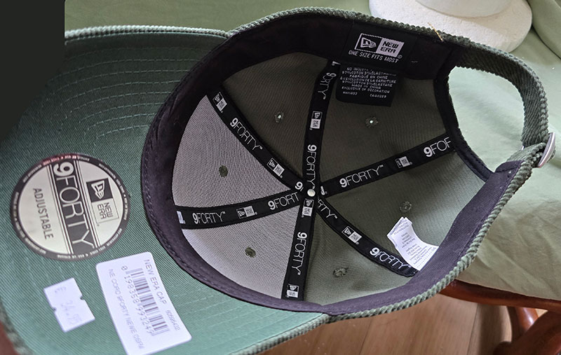 NEW ERA 9FORTY green velvet