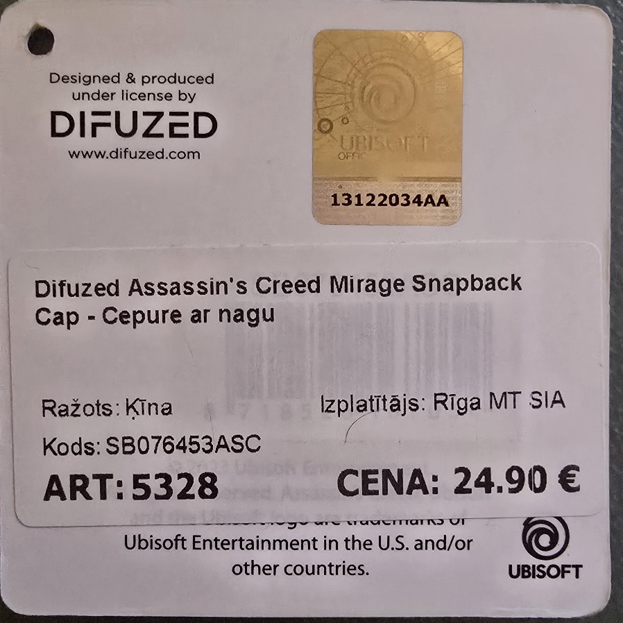 Ubisoft ASSASIN S CREED MIRAGE