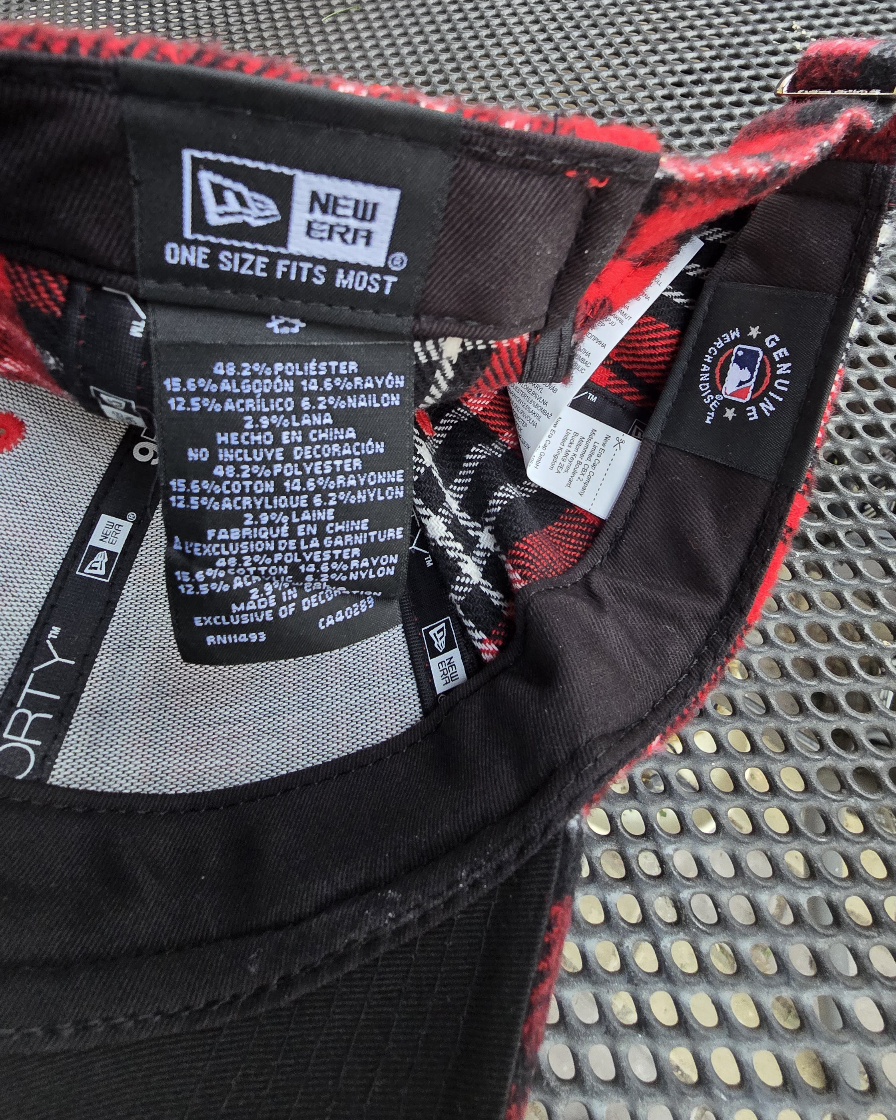 LA NEW ERA red 9FORTY