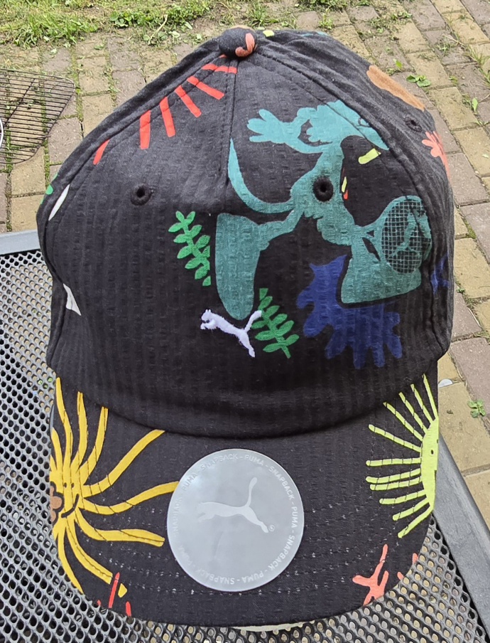 ADVENTURE PLANET Cap PUMA black-a  multicolor print