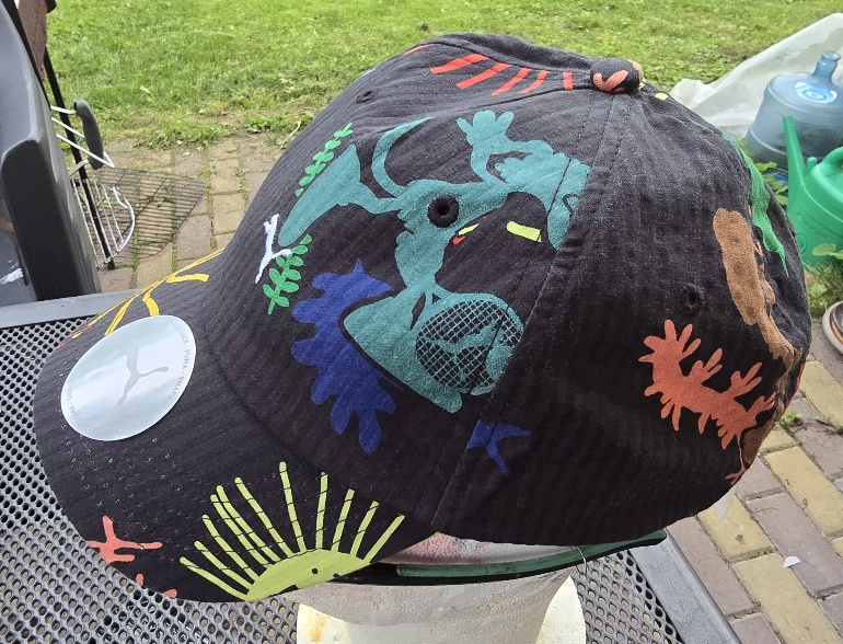 ADVENTURE PLANET Cap PUMA black-a  multicolor print