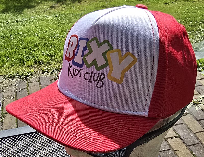 RIXI KIDS CLUB red white