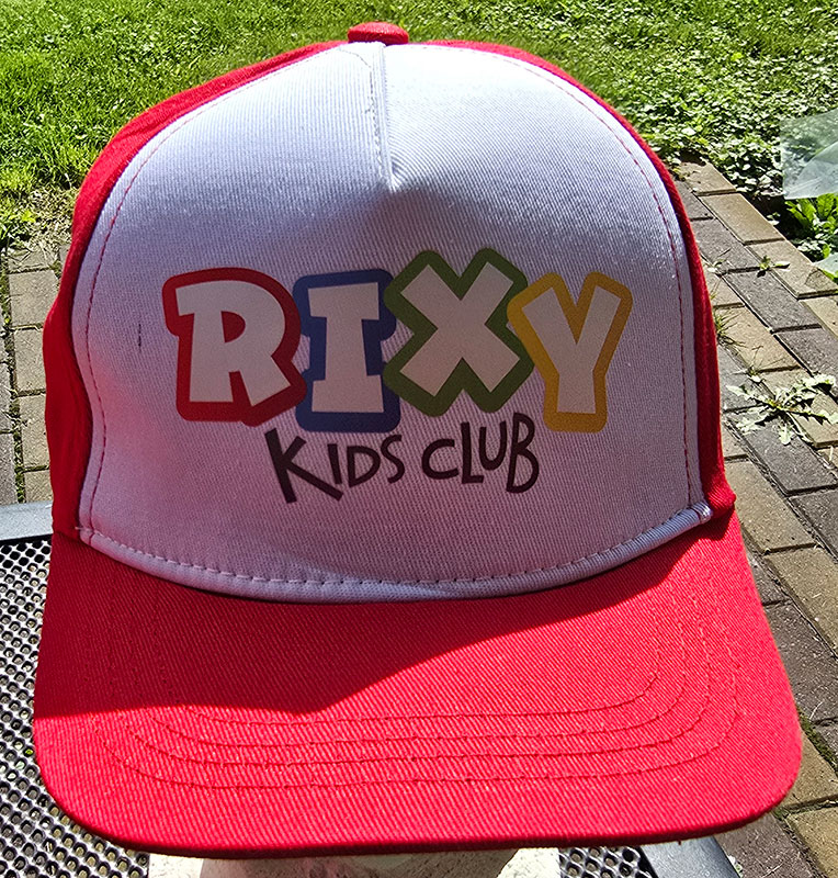 RIXI KIDS CLUB red white