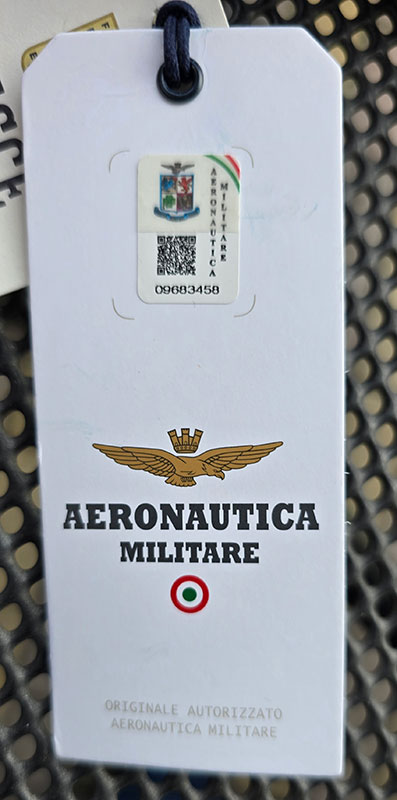 AERONAUTICA MILITARE BLUE NAVY +OFF WHITE