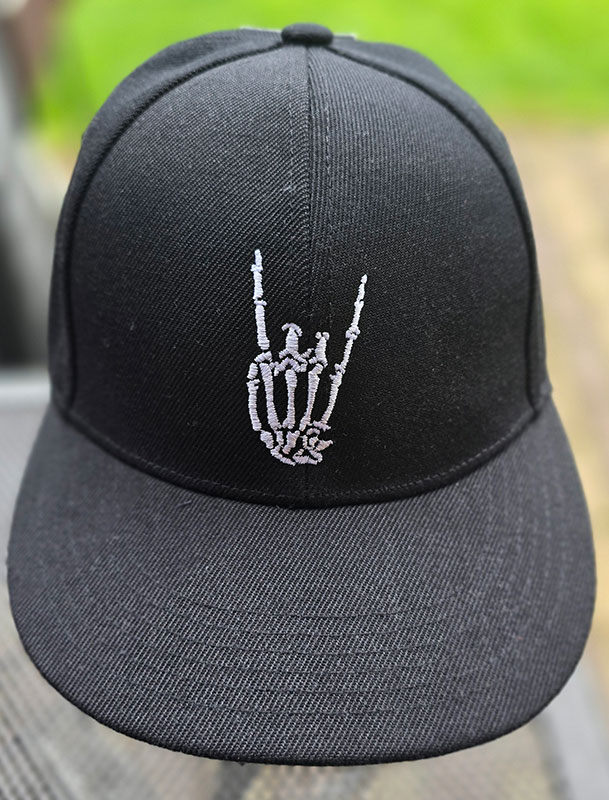 Skeleton hand black