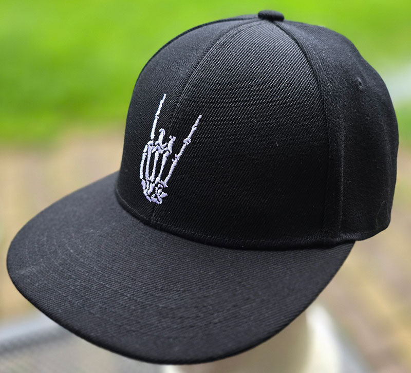 Skeleton hand black