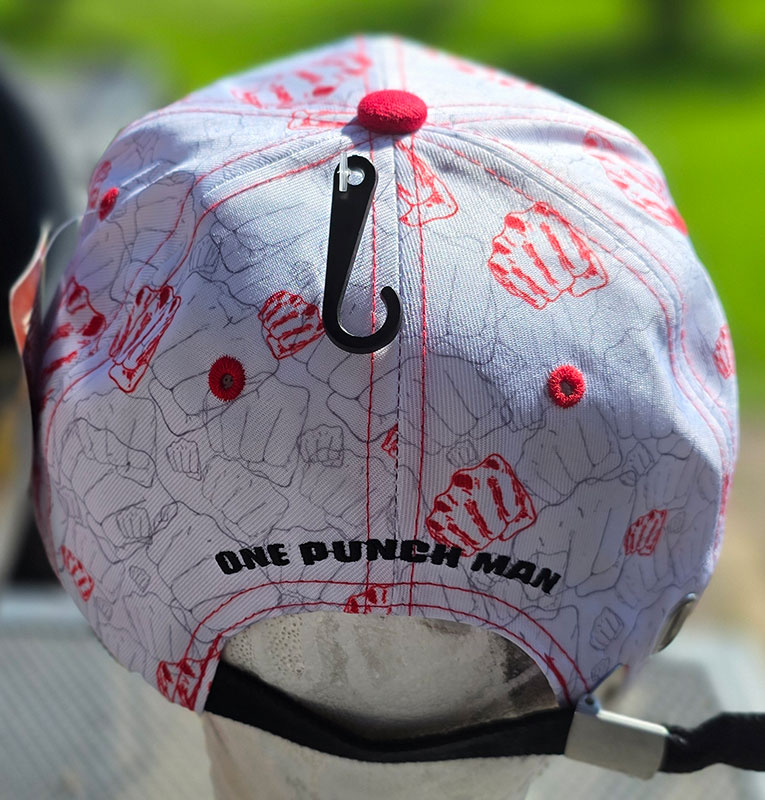 ABY style One-Punch Man Cap - Beige & Red