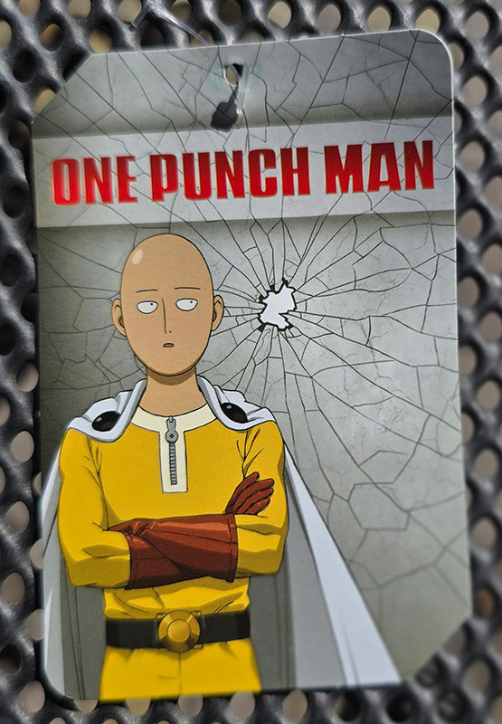 ABY style One-Punch Man Cap - Beige & Red