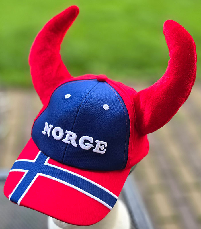 Flaaroning NORWAY red blue 