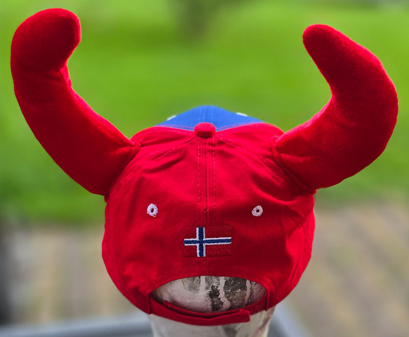 Flaaroning NORWAY red blue 