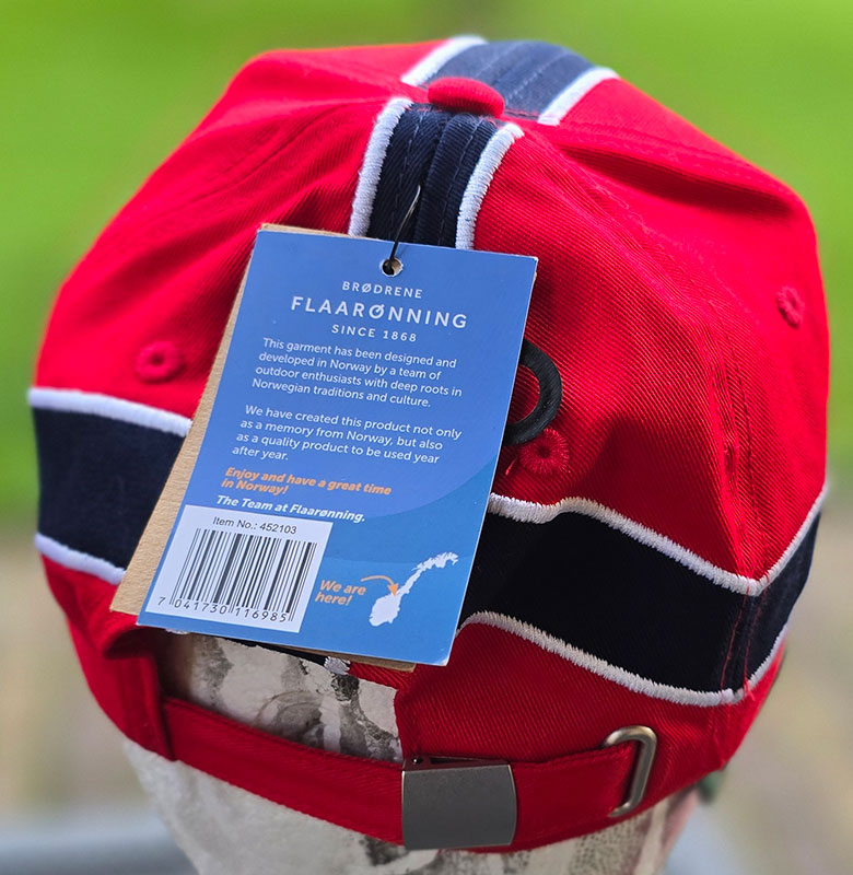 Flaaroning NORWAY red black