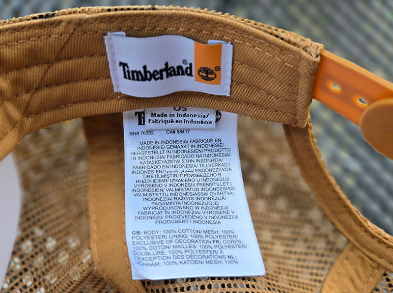 Timberland ohra