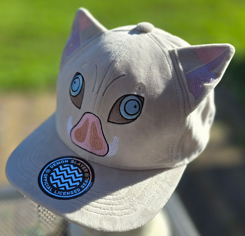 ABYstyle Demon Slayer Premium Cap Inosuke KIMETSU no YAIBA white