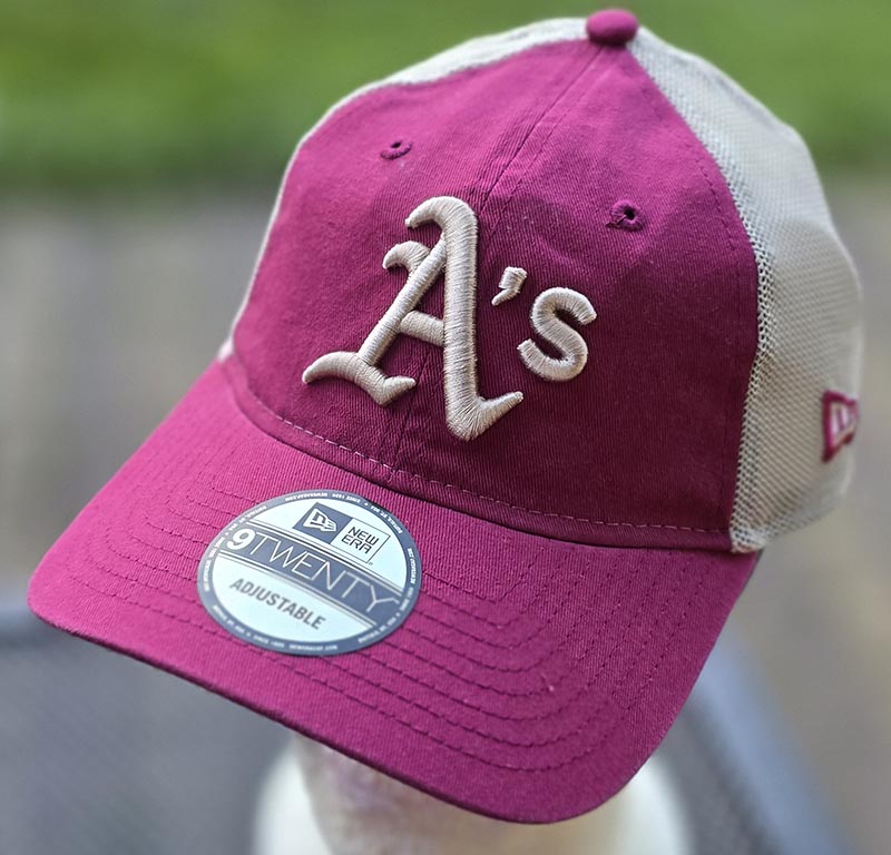 NEW ERA 9TWENTY bordo white