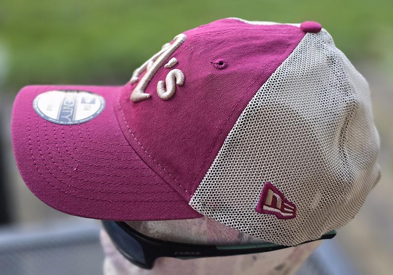NEW ERA 9TWENTY bordo white