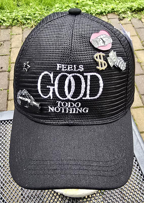 Feels GOOD TODO NOTHING black
