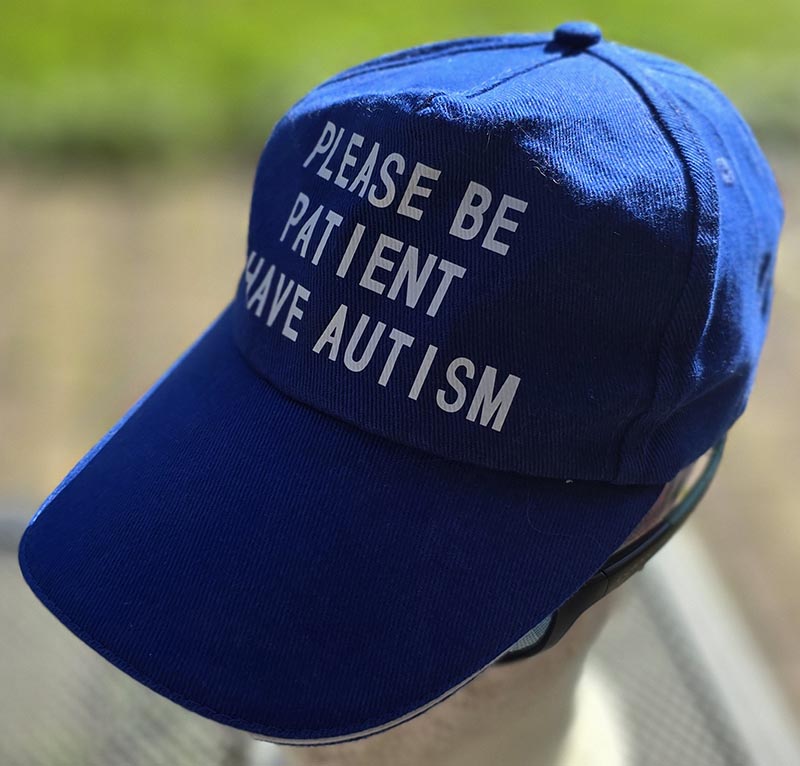 PLEASE BE PATIENT I HAVE AUTHISM blue jeans
