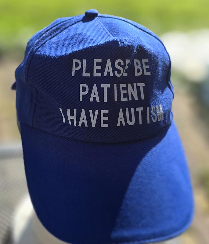 PLEASE BE PATIENT I HAVE AUTHISM blue jeans