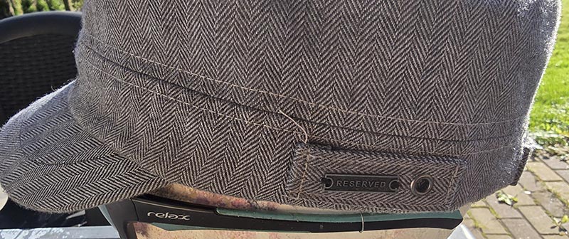 RESERVED grey check