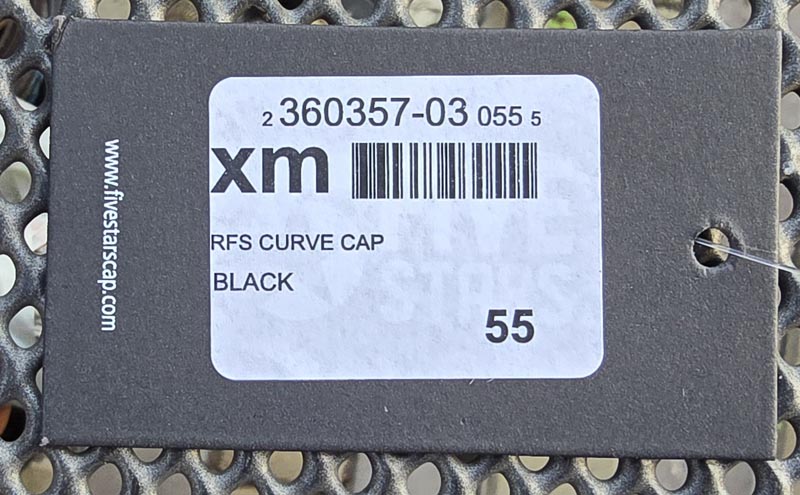 RFS CURVE CAP black