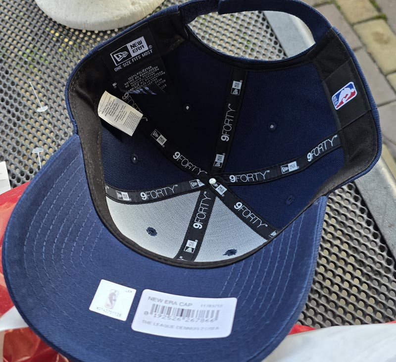 THE LEAGUE DENNUG 2OSFA NEW ERA CAP 9FORTHY  navy