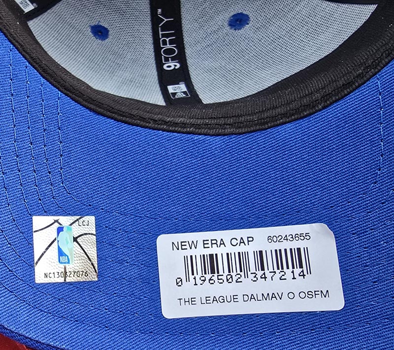 THE LEAGUE DALMAV O OSFM NEW ERA 9FORTHY  blue