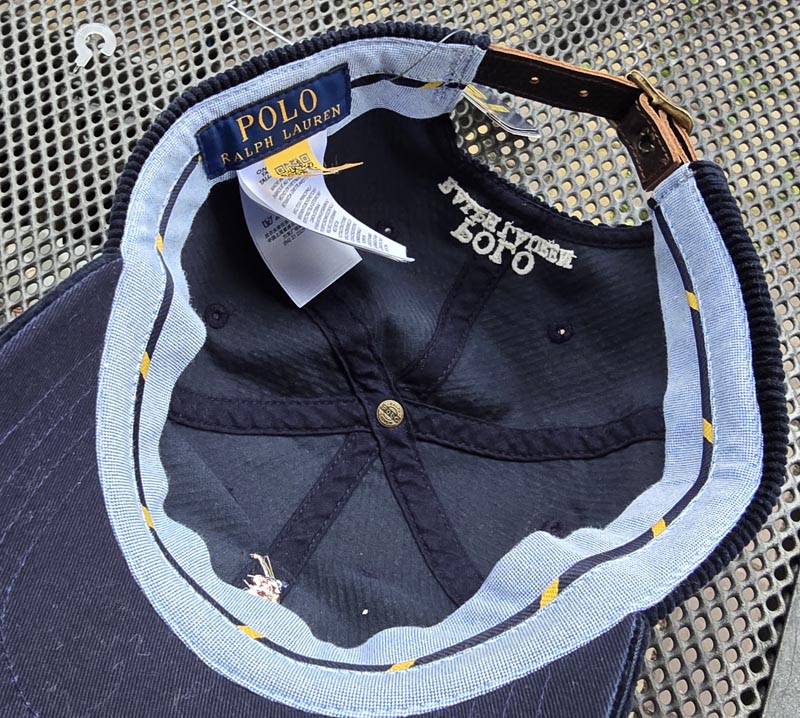 POLO Ralph Lauren navy velvet