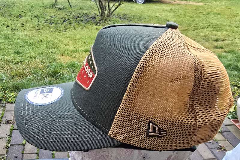 NEW ERA COTTON PATCH TRUCKE OSFM green ohra