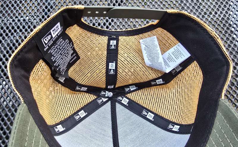 NEW ERA COTTON PATCH TRUCKE OSFM green ohra
