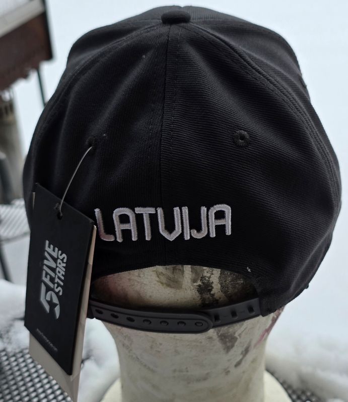 LFF CURVE CAP BALL LATVIJA Grey 5 stars