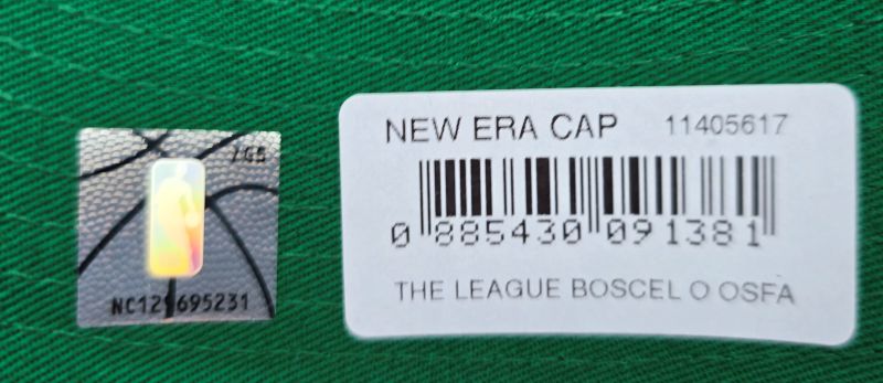 THE LEAGUE BOSTON CELTICS OSFA NEW ERA green