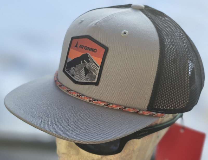 ATOMIC  ALPS TRUCKER CAP stone gray