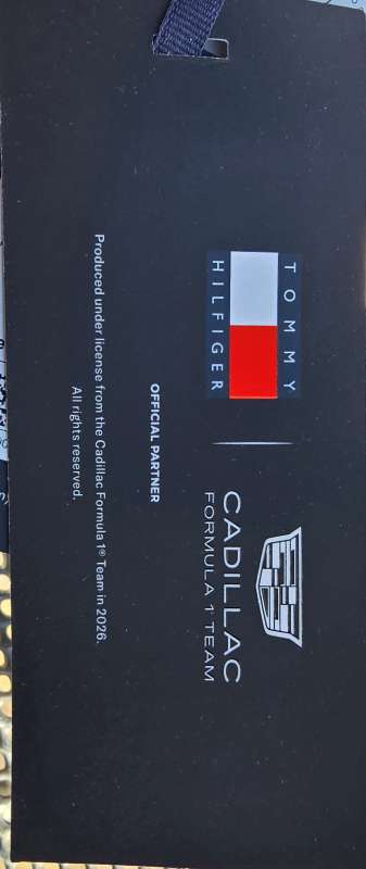CADDILAC Formula 1 TEAM Tommy Hilfiger black 