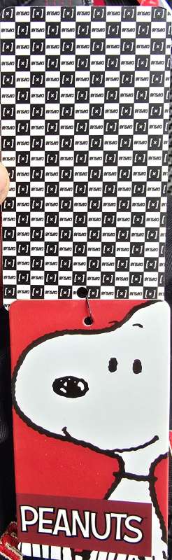 FAR OUT Peace, Love & Music PEANUTS black brown