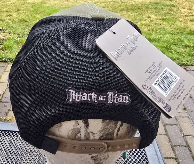 Attack On Titan green black CAPSLAB