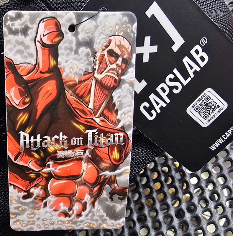 Attack On Titan green black CAPSLAB