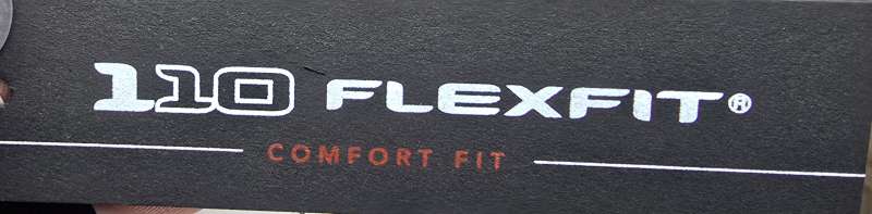110 FLEXFIT SNAPBACK gray black