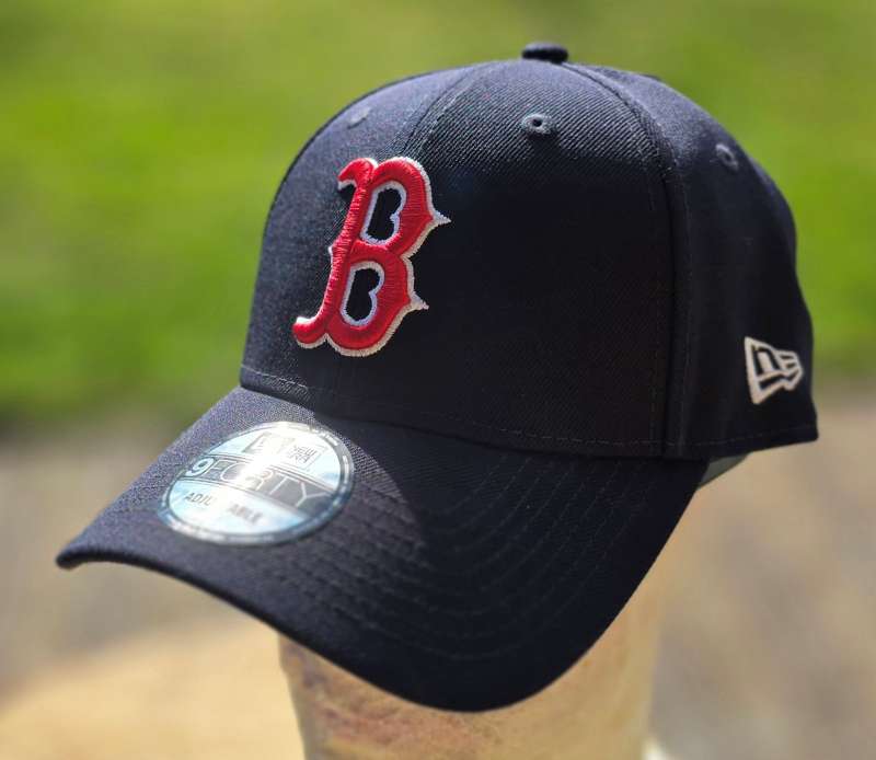 BOSTON MARINE ROUGE RED SOX NEW ERA 9FORTY Black