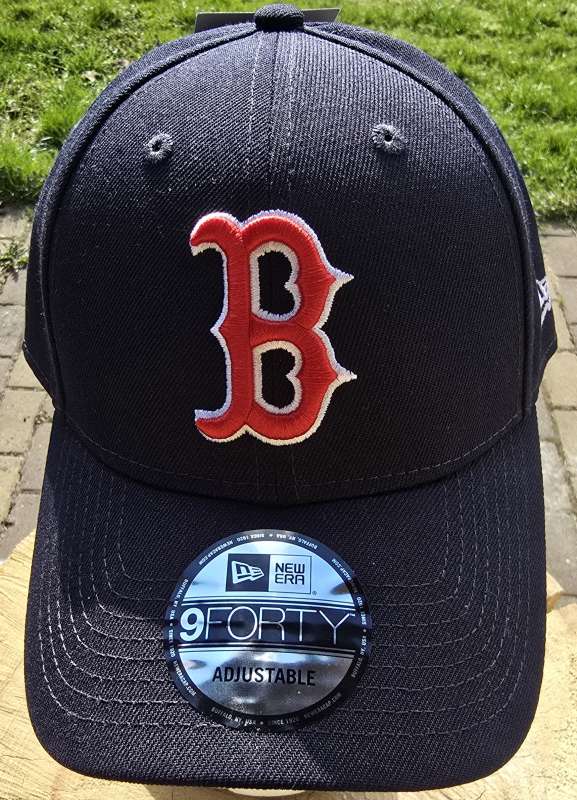 BOSTON MARINE ROUGE RED SOX NEW ERA 9FORTY Black