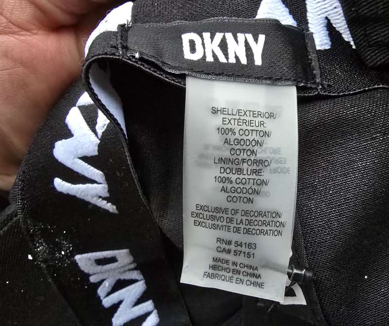 DONNA KARAN NEW YORK DKNY black female