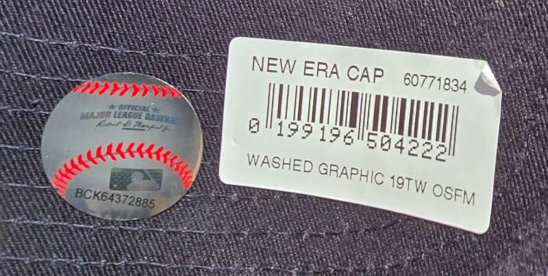 NEW ERA 19TWENTY NEW YORK YANKEES major league baseball white blue jeans