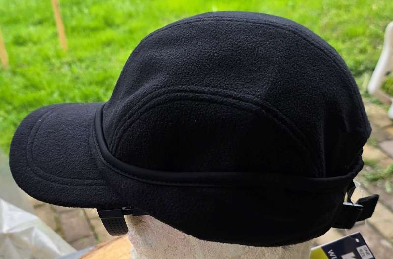 KEITECH Winter Fishing Cap black