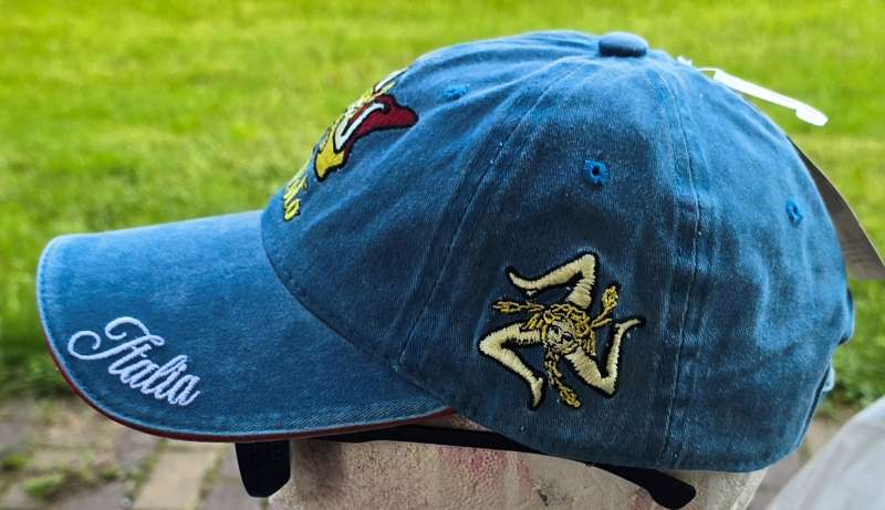 Sicilia aqua blue jeans
