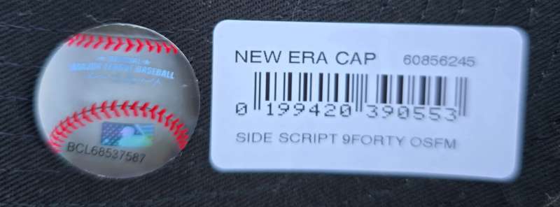 New York Mets baseball caps New Era 9FORTY white black