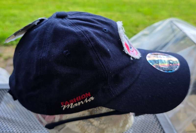 TAORMINA Italy CAPPELINO IN COTONE dark blue
