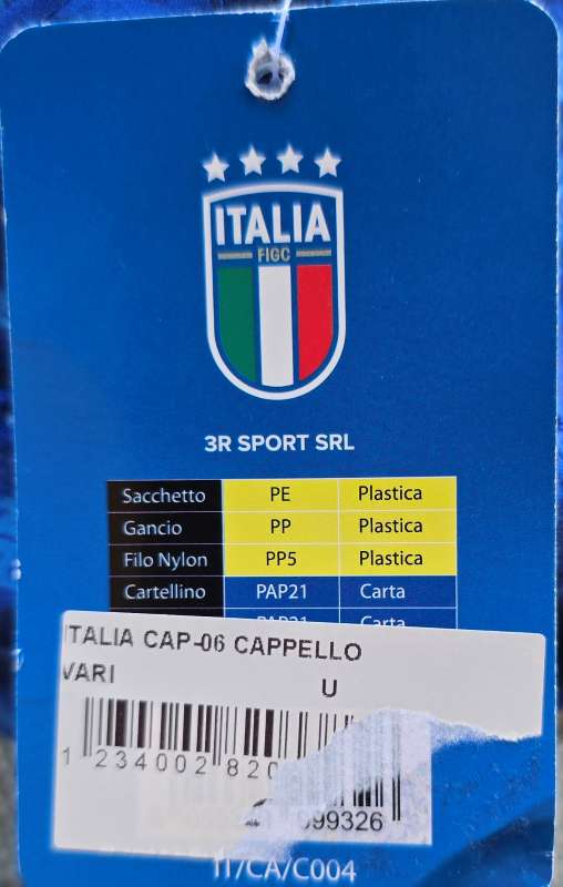 ITALIA CAP 06 blue