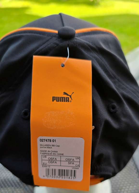 McLaren Racing PUMA orange black 