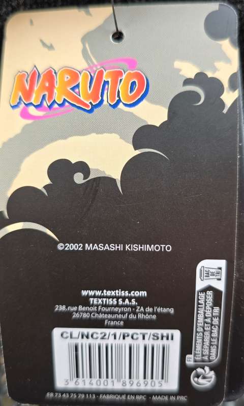 NARUTO CAPSLAB dark gray