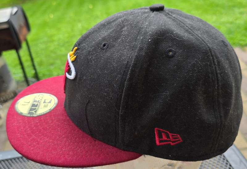 NBA New Era 59FIFTY  black red