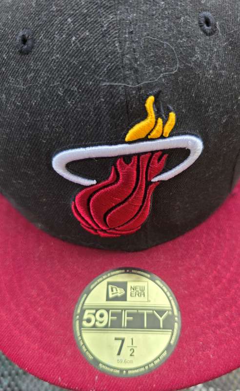NBA New Era 59FIFTY  black red